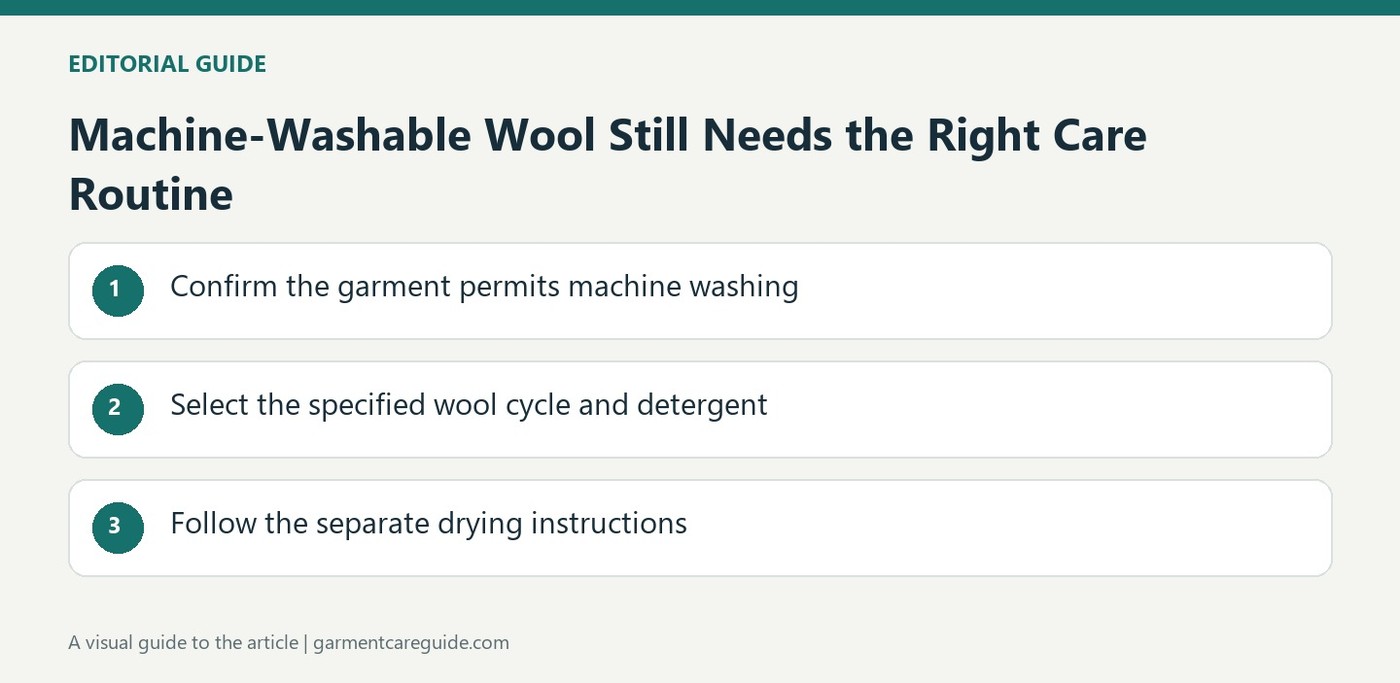 Machine-Washable Wool Still Needs the Right Care Routine