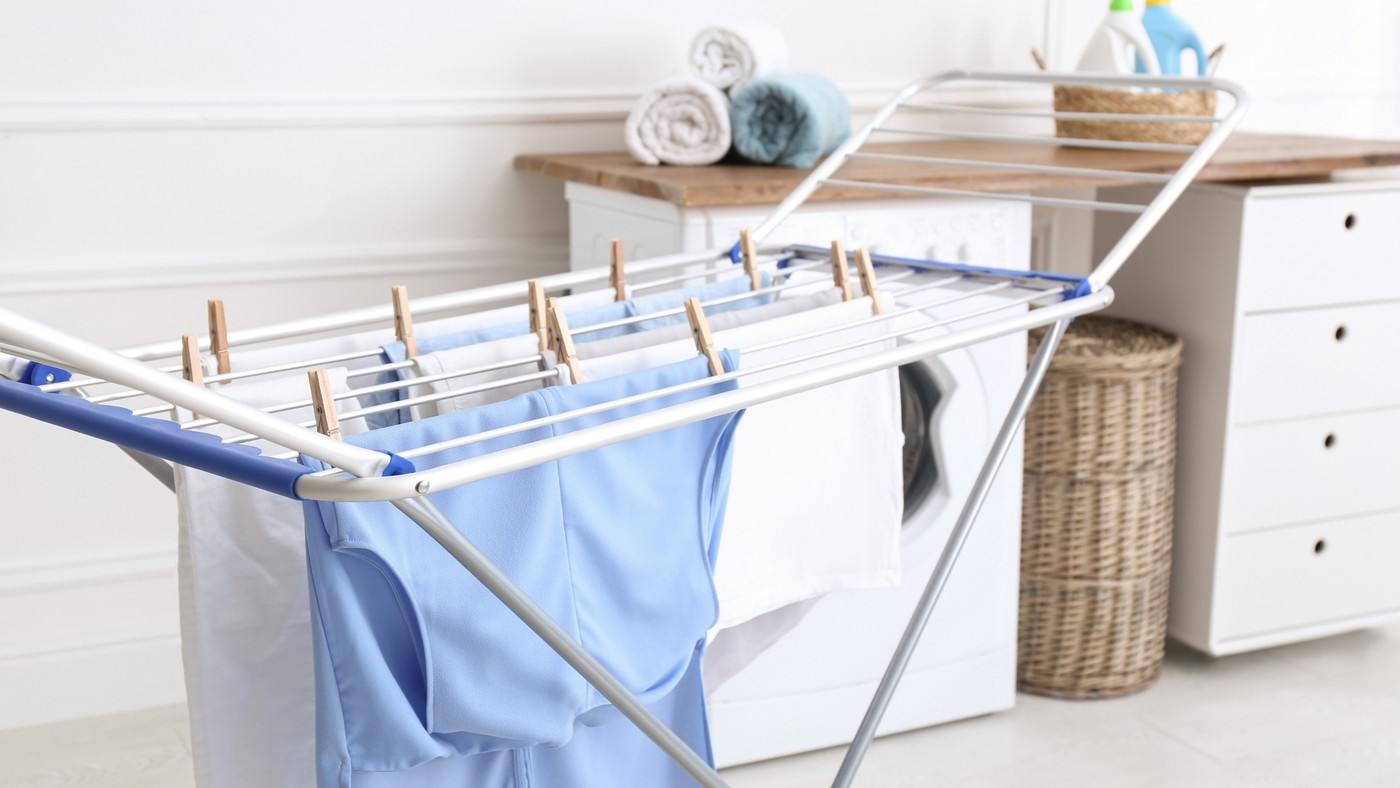 Drying Laundry When Floor Space Is Limited