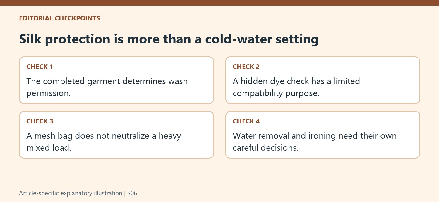 Silk protection is more than a cold-water setting