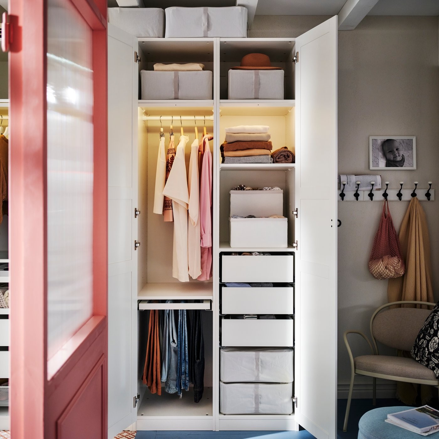 Sort Clothes by Use Before Rebuilding the Storage
